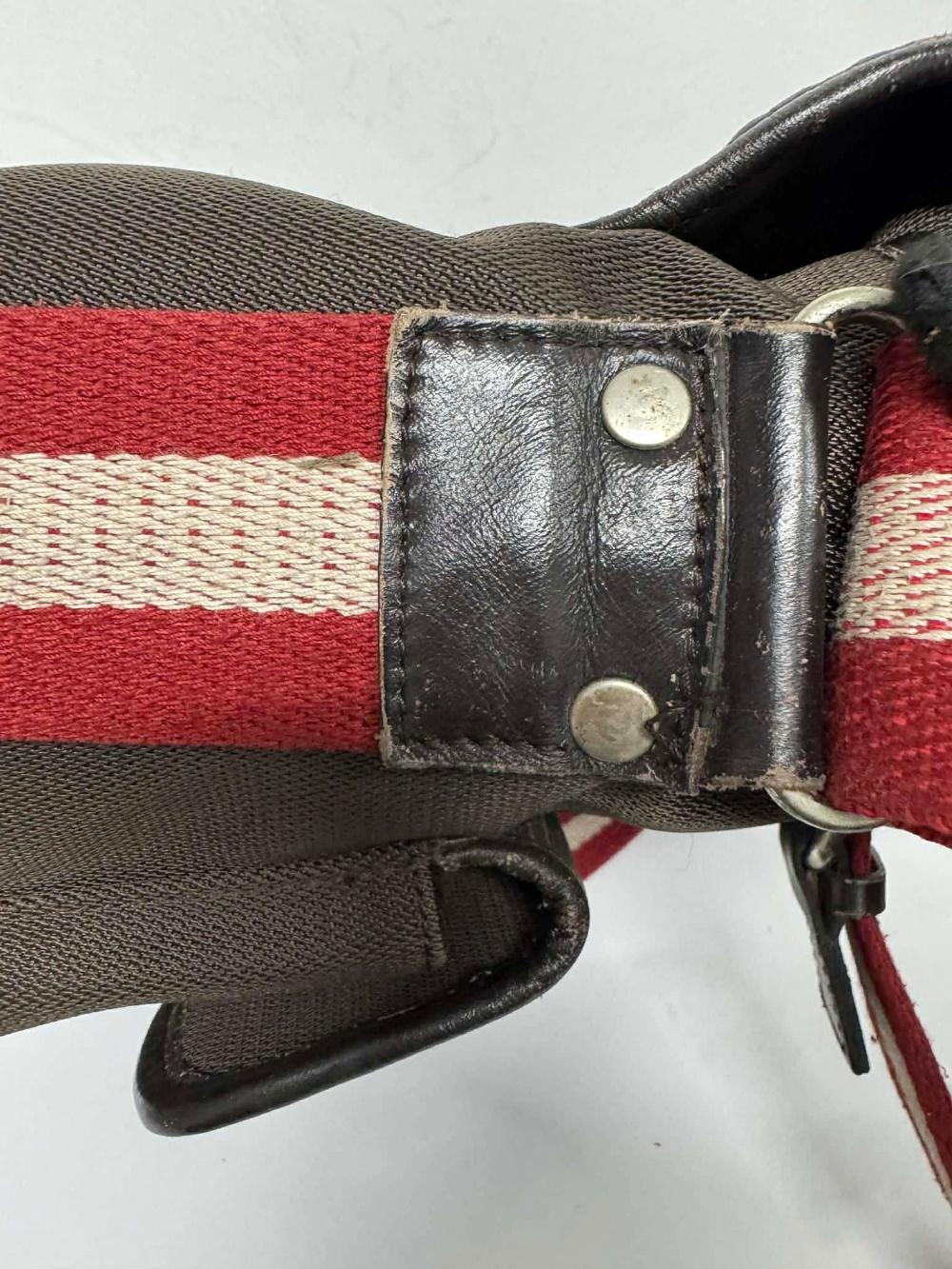 Bally stripe crossbody bag 11