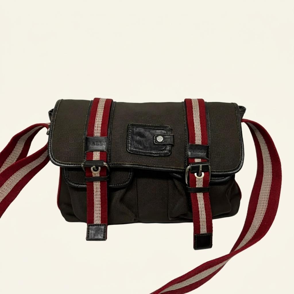 Bally stripe crossbody bag 1