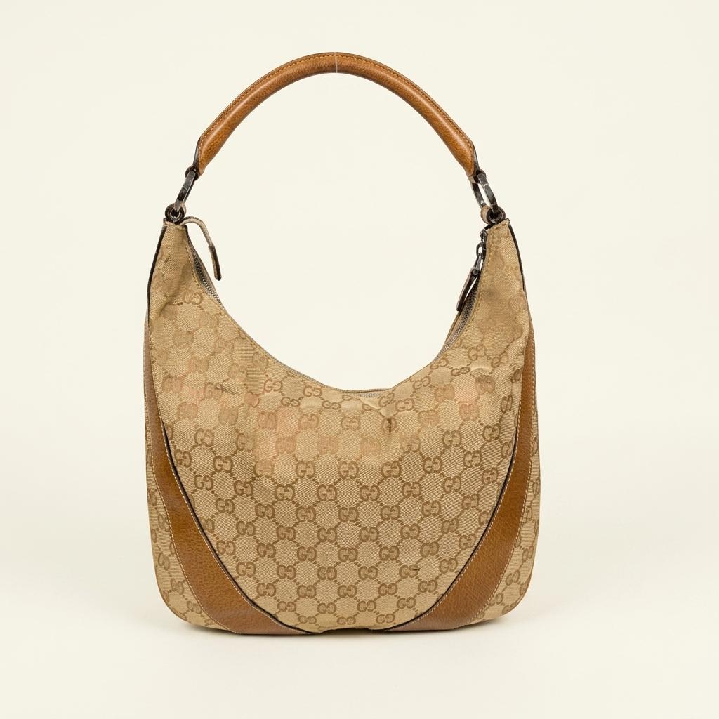 Gucci GG canvas shoulder bag 1