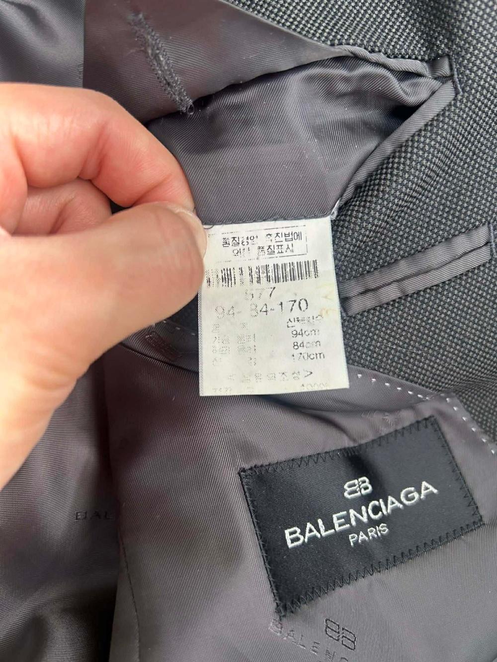 Balenciaga paris wool blazer 6