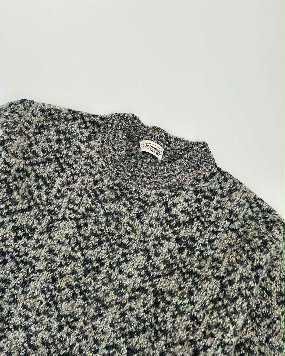 [L] Missoni Sport melange Italy wool knit 7