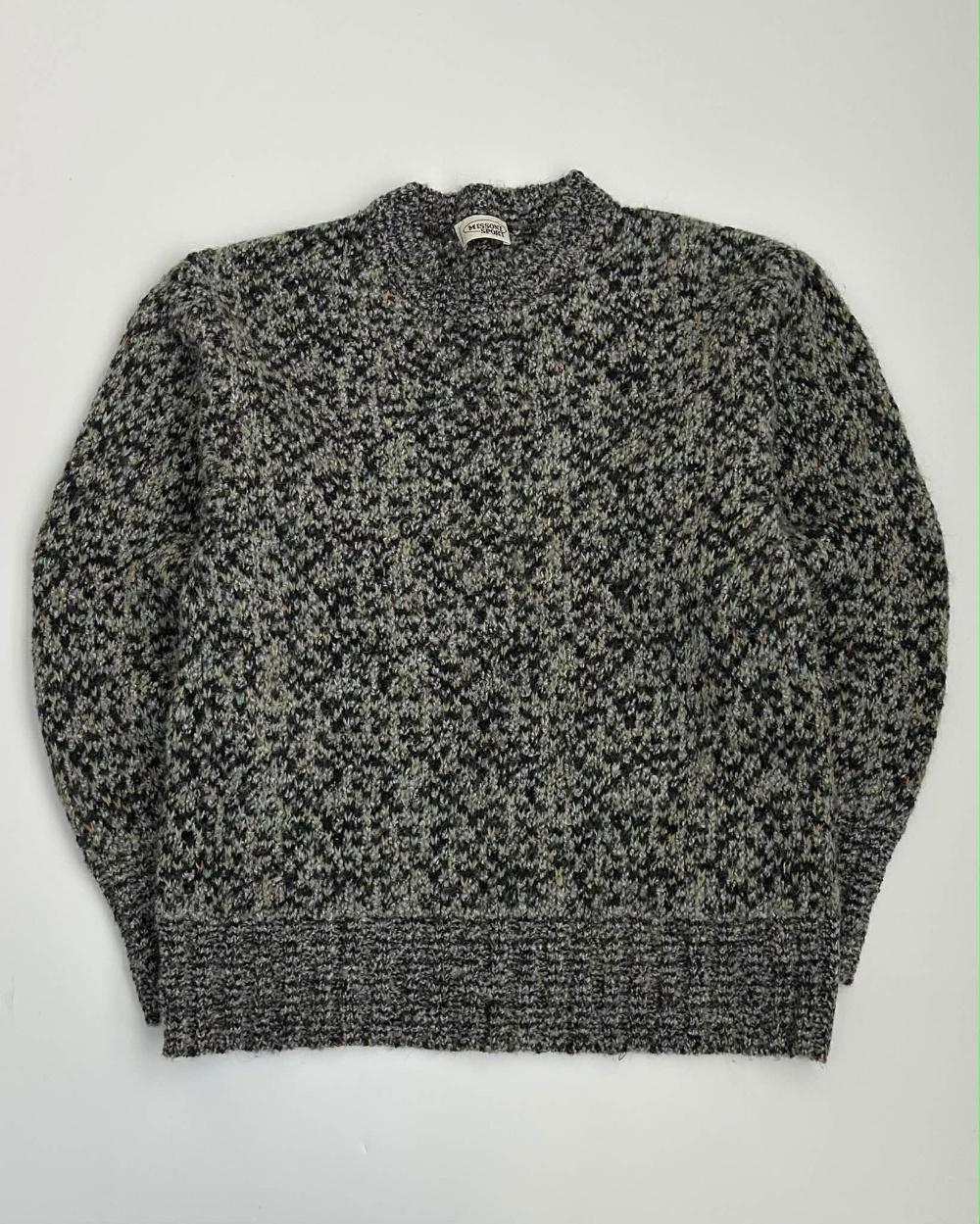 [L] Missoni Sport melange Italy wool knit 3