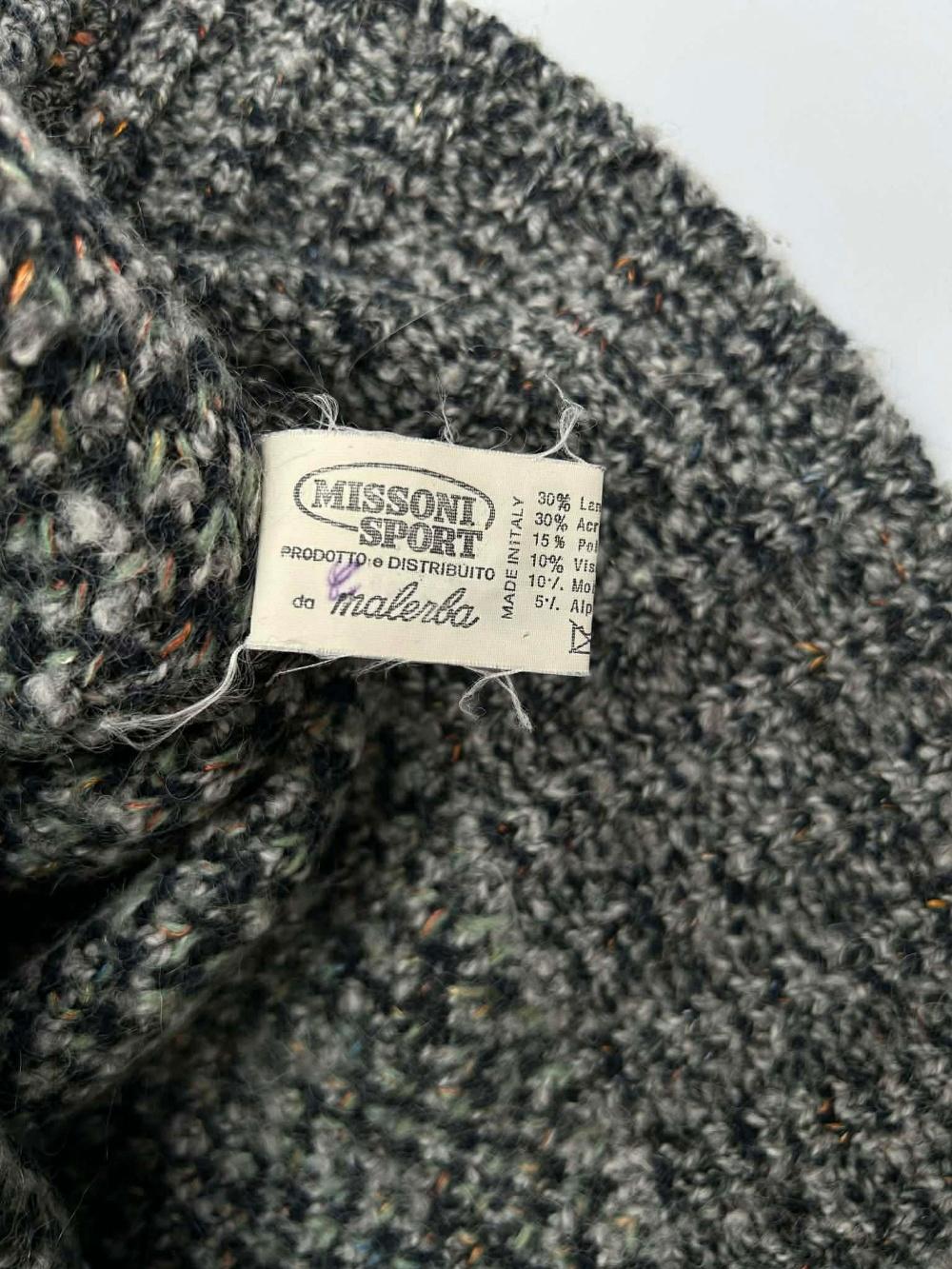 [L] Missoni Sport melange Italy wool knit 5