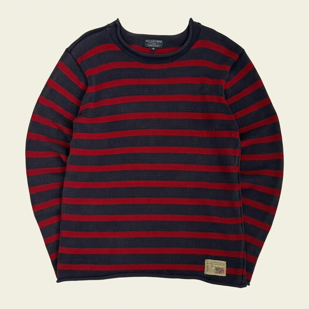 [M] Polo Jeans Ralph Lauren striped knit 1