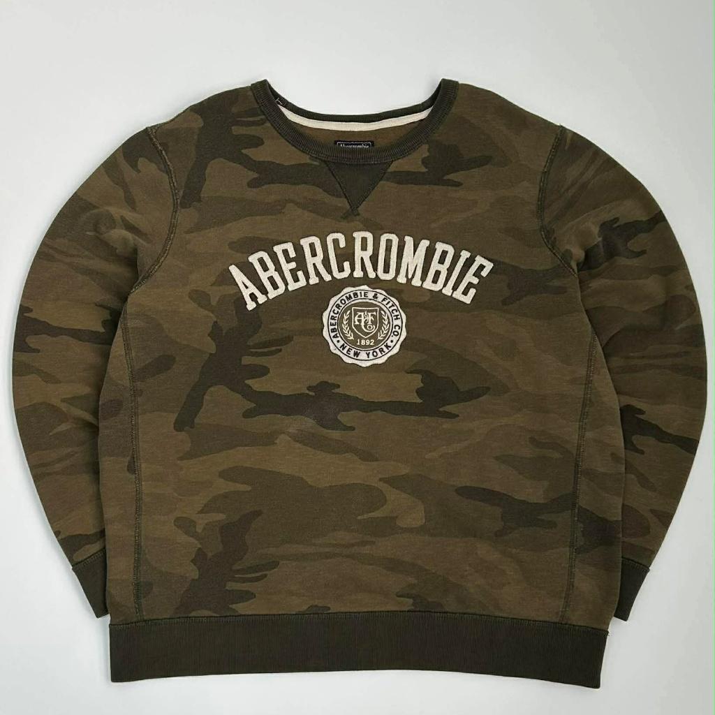 [XL] Abercrombie camo logo sweatshirt 2