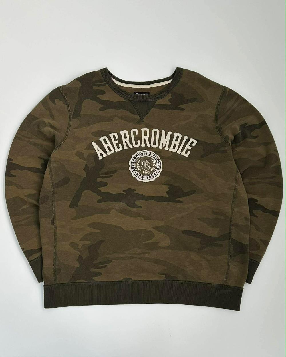 [XL] Abercrombie camo logo sweatshirt 3