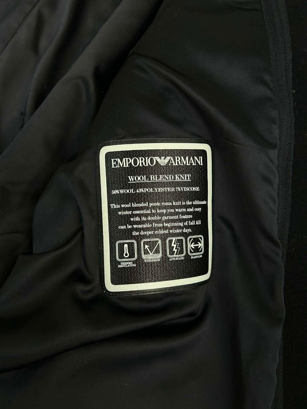 [50] Emporio Armani hooded layered coat 6