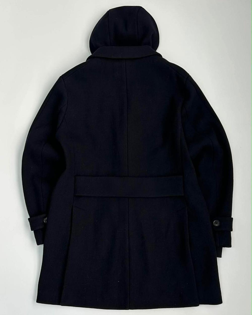 [50] Emporio Armani hooded layered coat 4