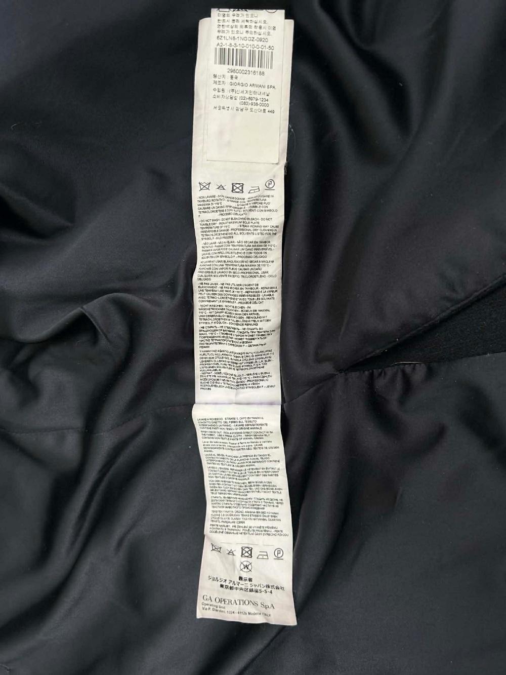 [50] Emporio Armani hooded layered coat 8