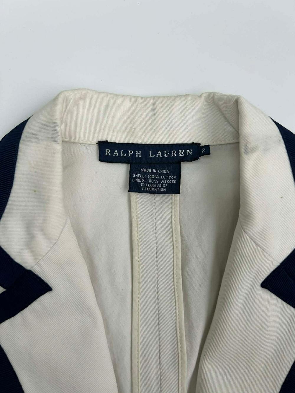 [2] Ralph Lauren crest piping blazer 5