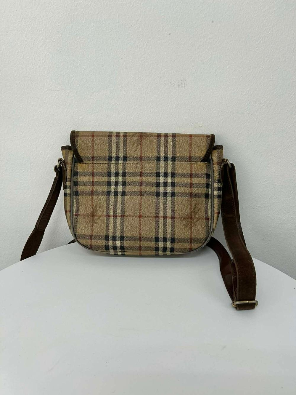 Burberry nova check flap crossbody bag 7