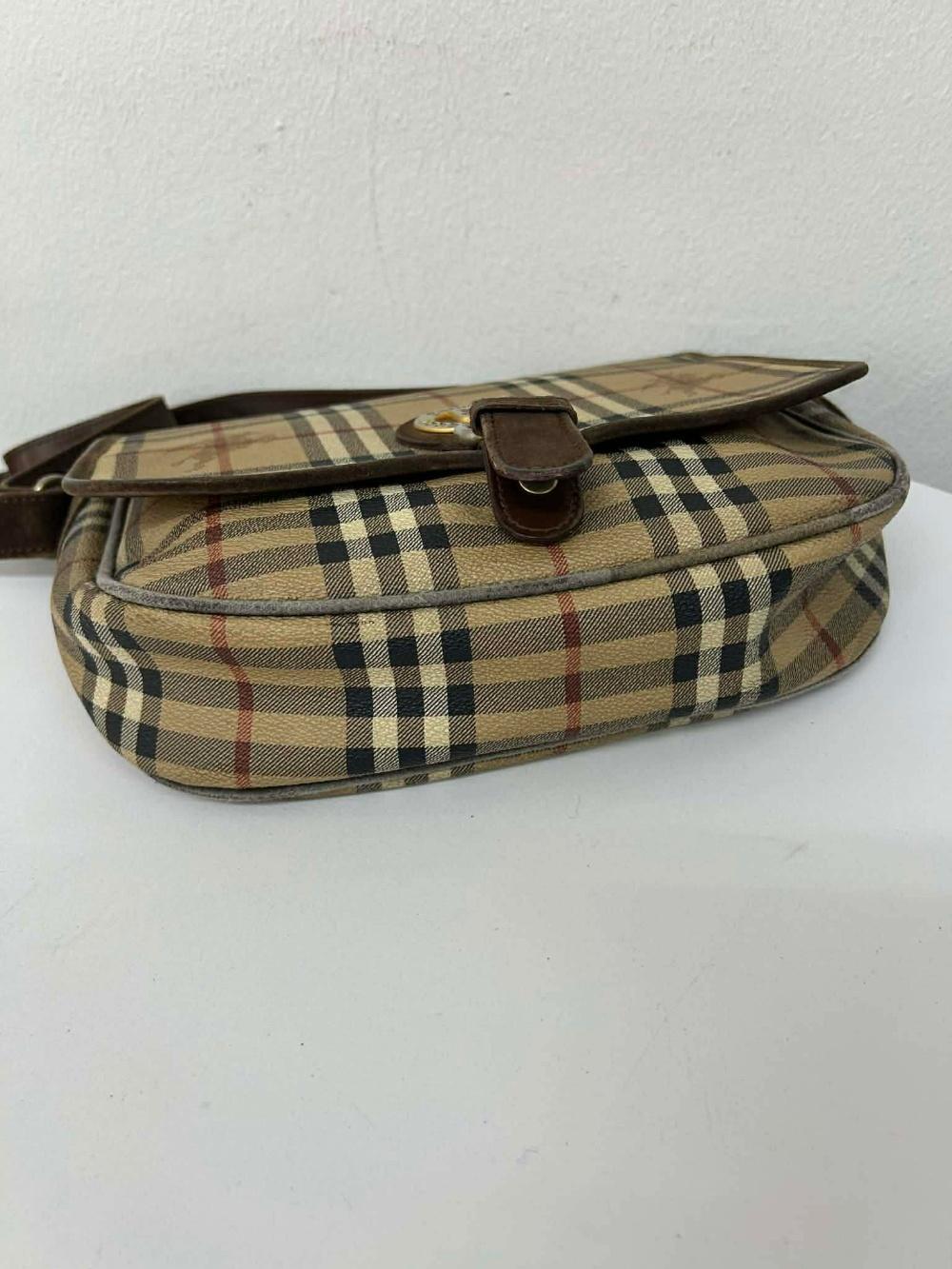 Burberry nova check flap crossbody bag 8