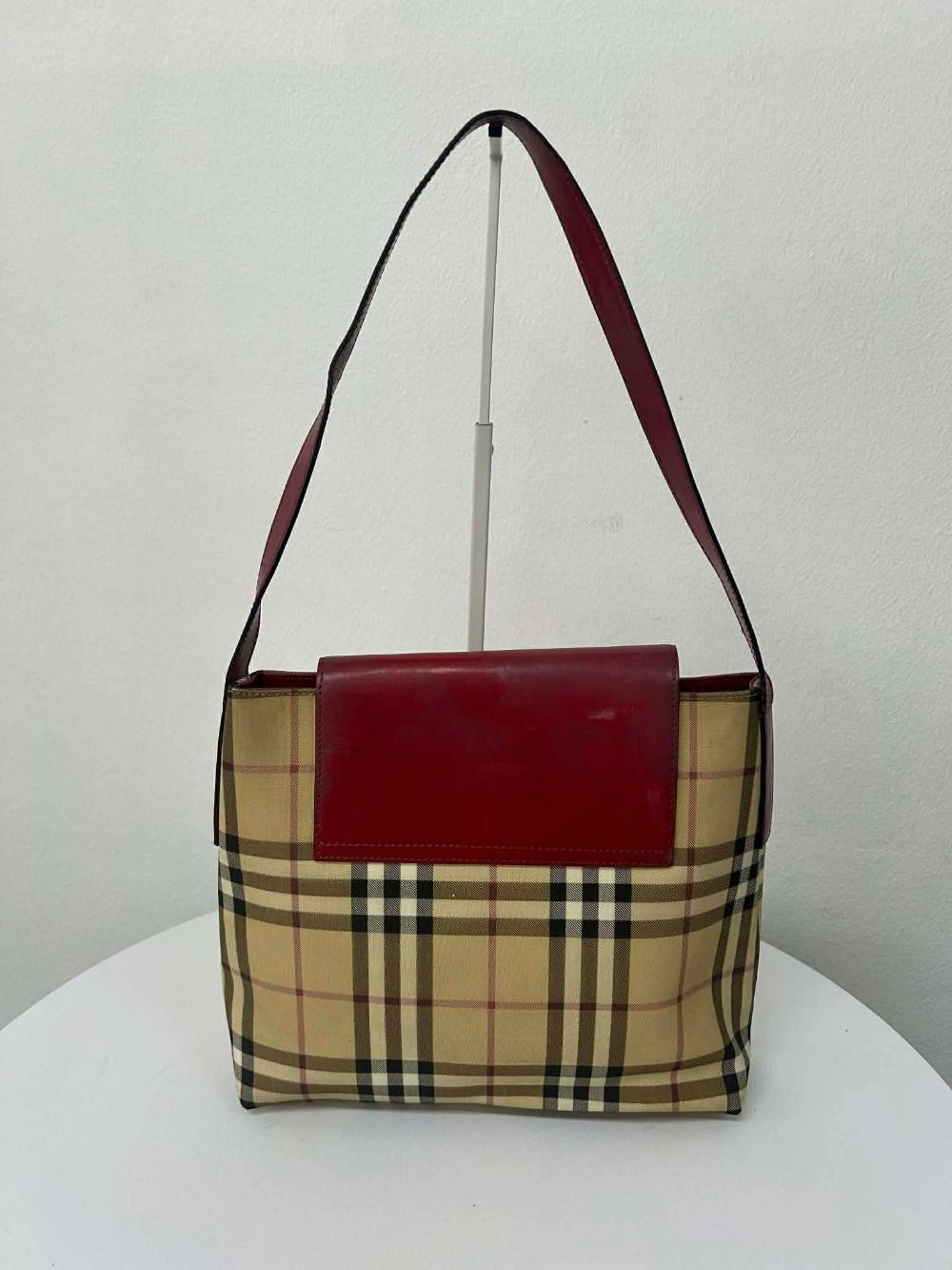 Burberry nova check shoulder bag 7