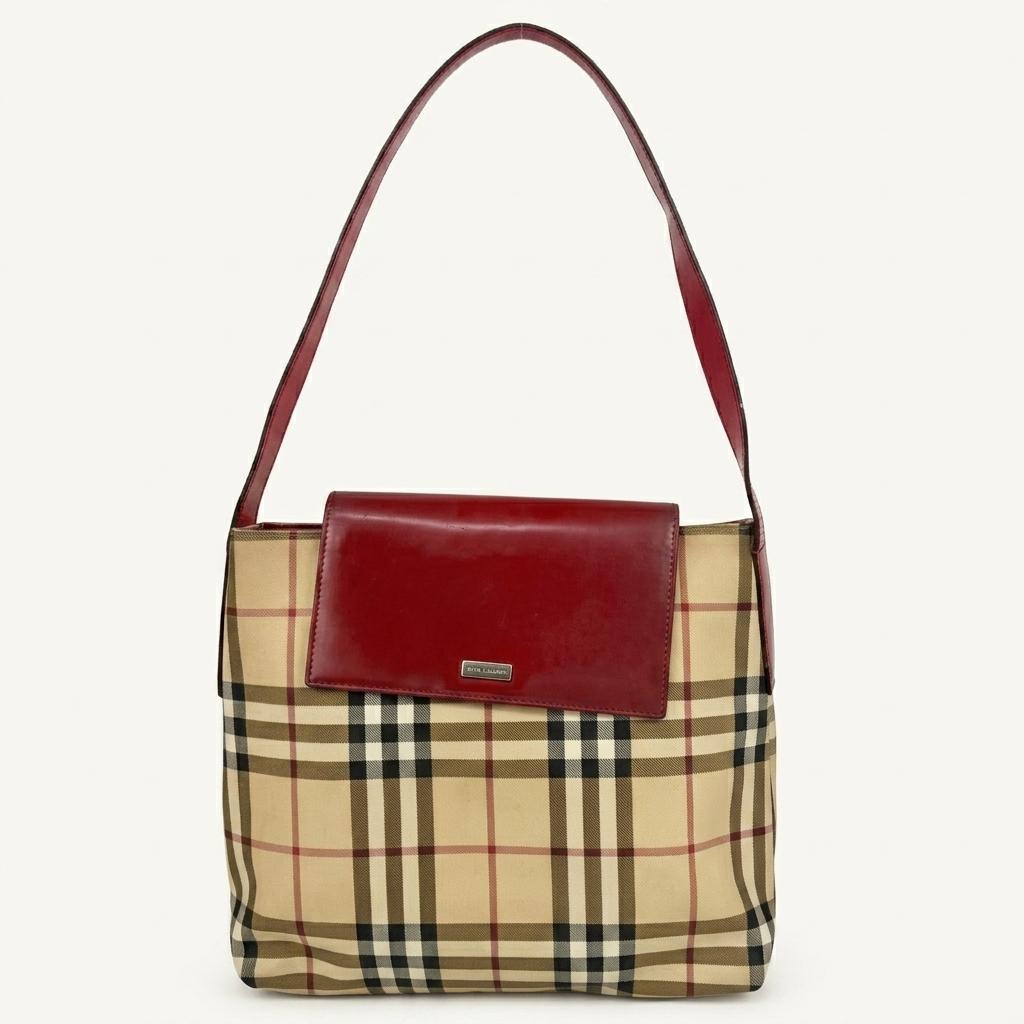 Burberry nova check shoulder bag 1