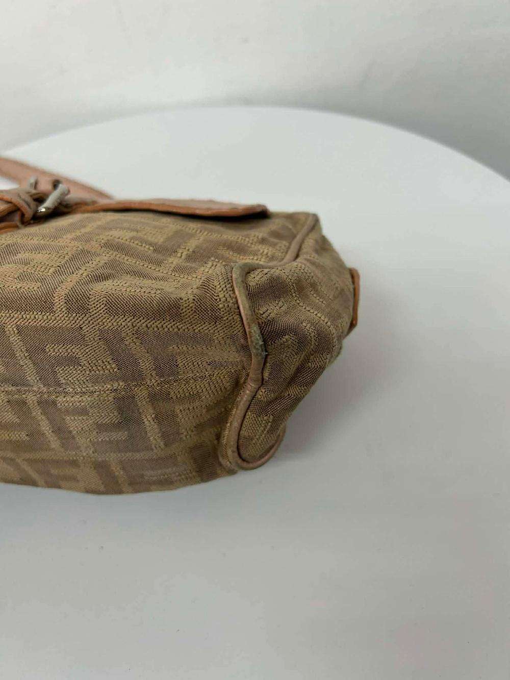 Fendi zucca canvas mini shoulder bag 10