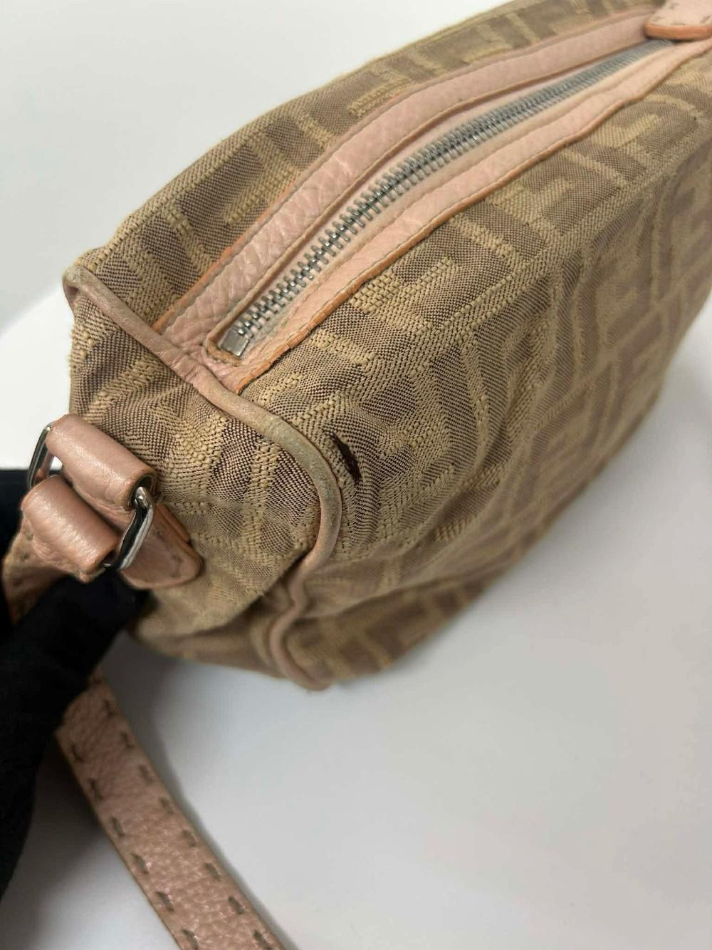 Fendi zucca canvas mini shoulder bag 11