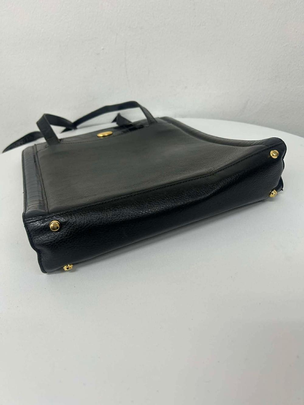 Bally crocodile leather tote bag 4
