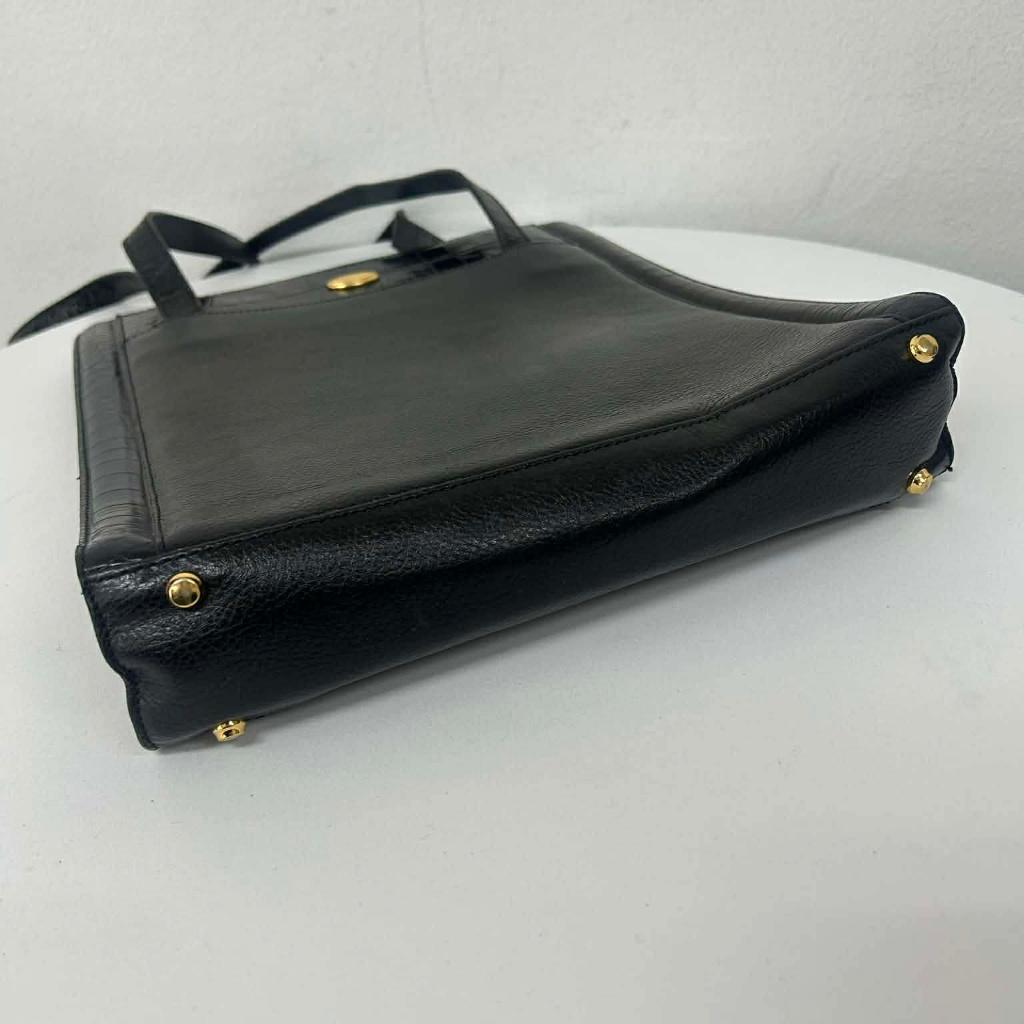 Bally crocodile leather tote bag 2
