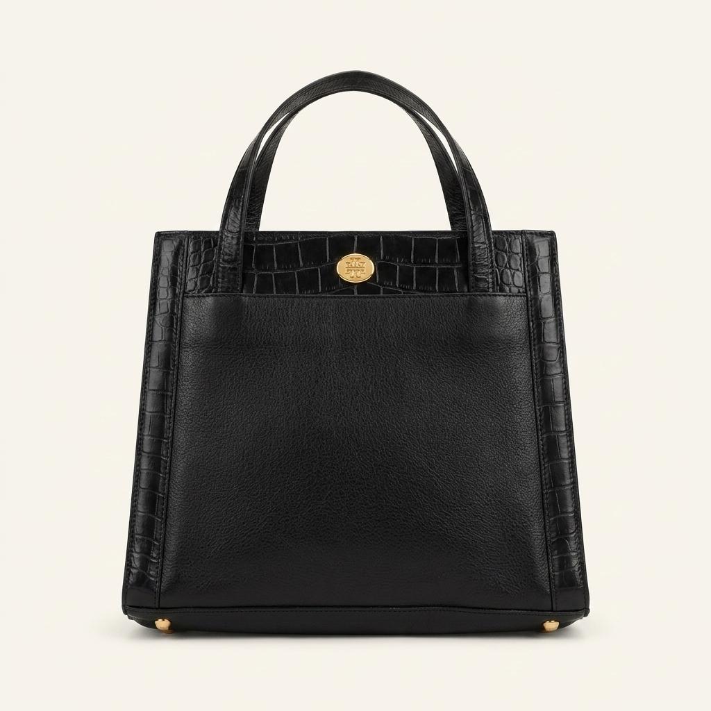 Bally crocodile leather tote bag 1
