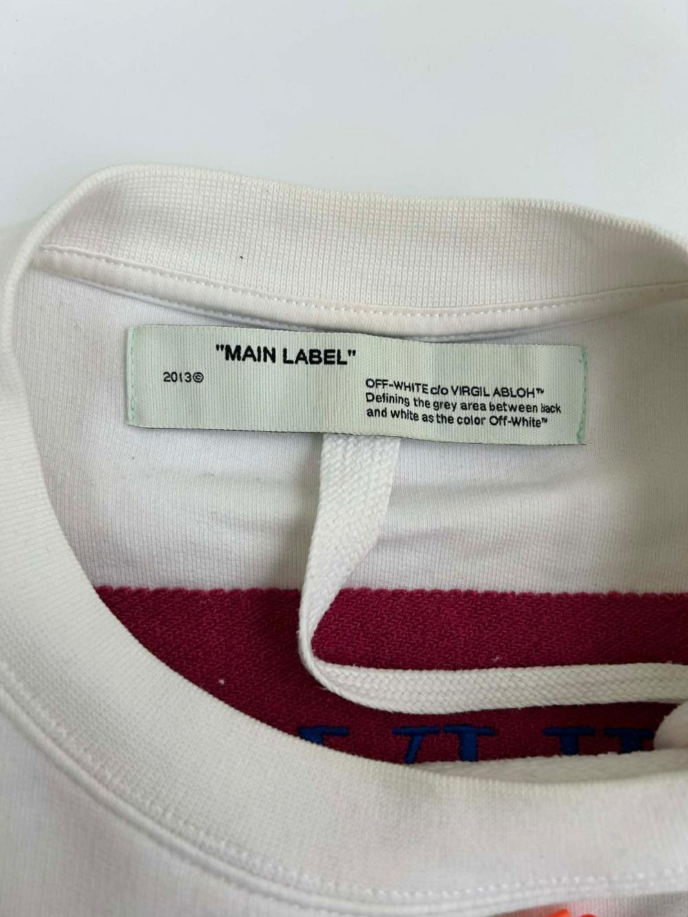 [XL] Off-white abstract graphic crewneck 5