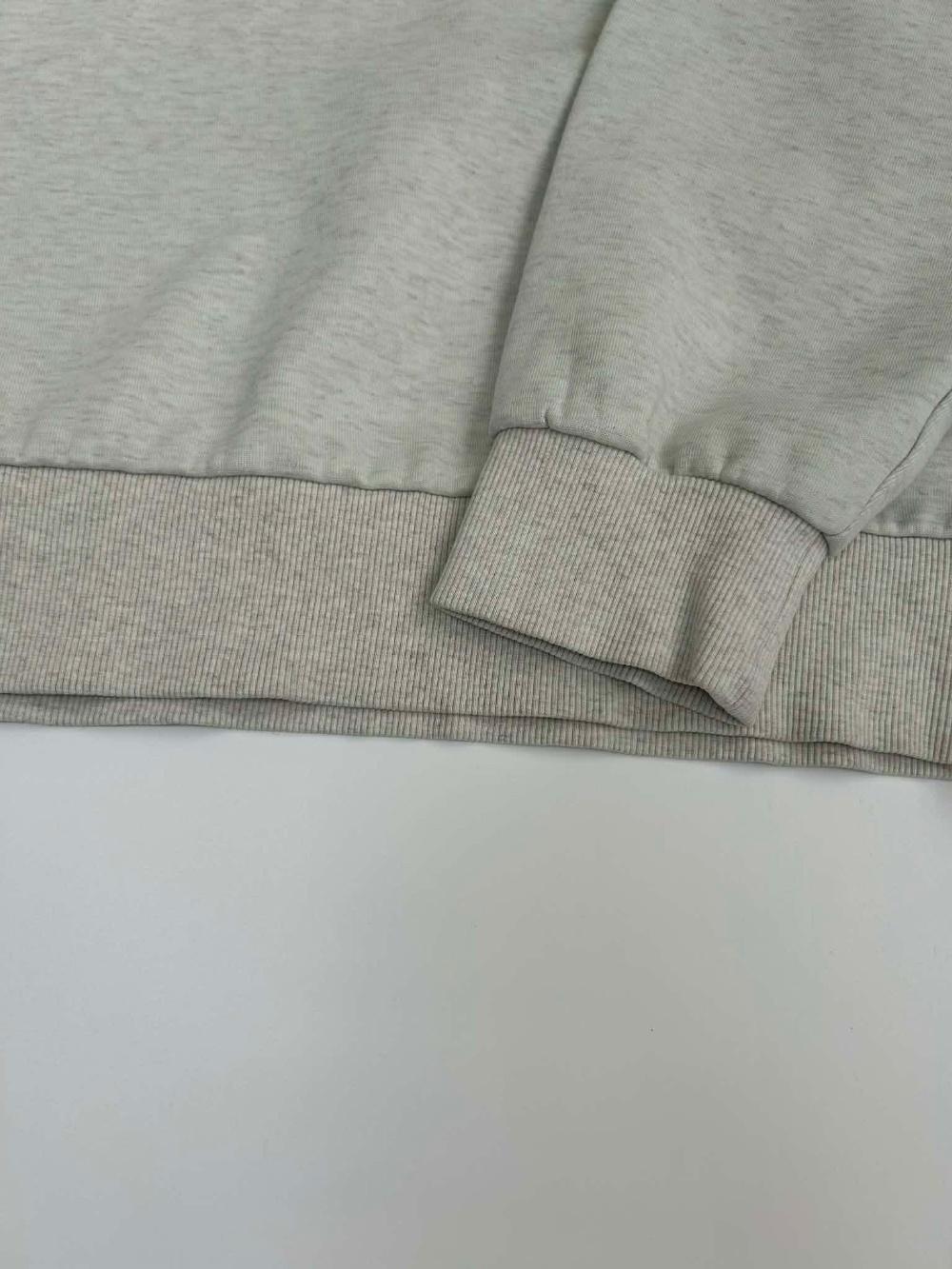 [5] Lacoste half zip collar sweatshirt light grey 7