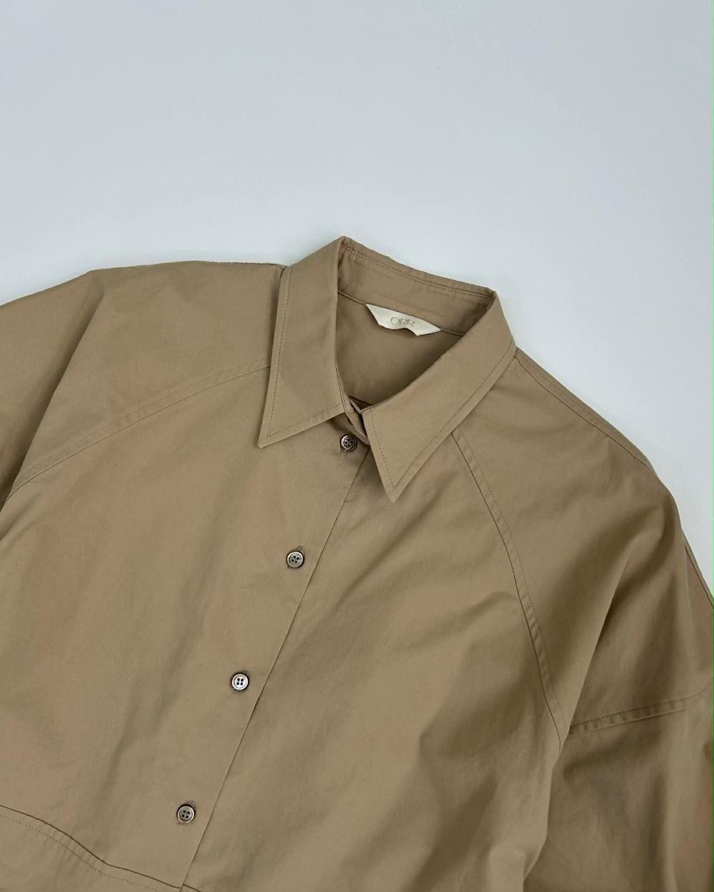 [S] ORR beige back strap shirt 4