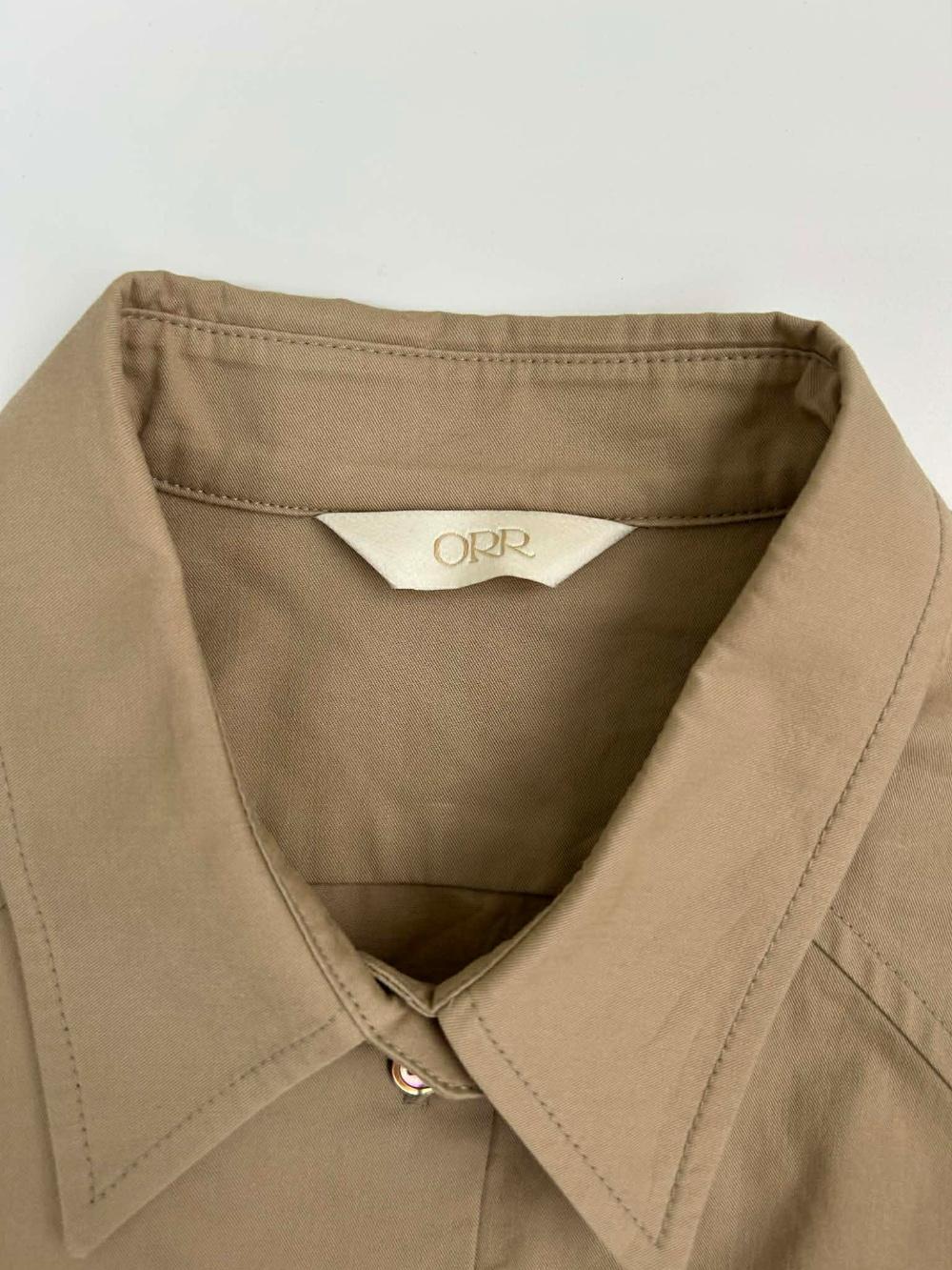 [S] ORR beige back strap shirt 5