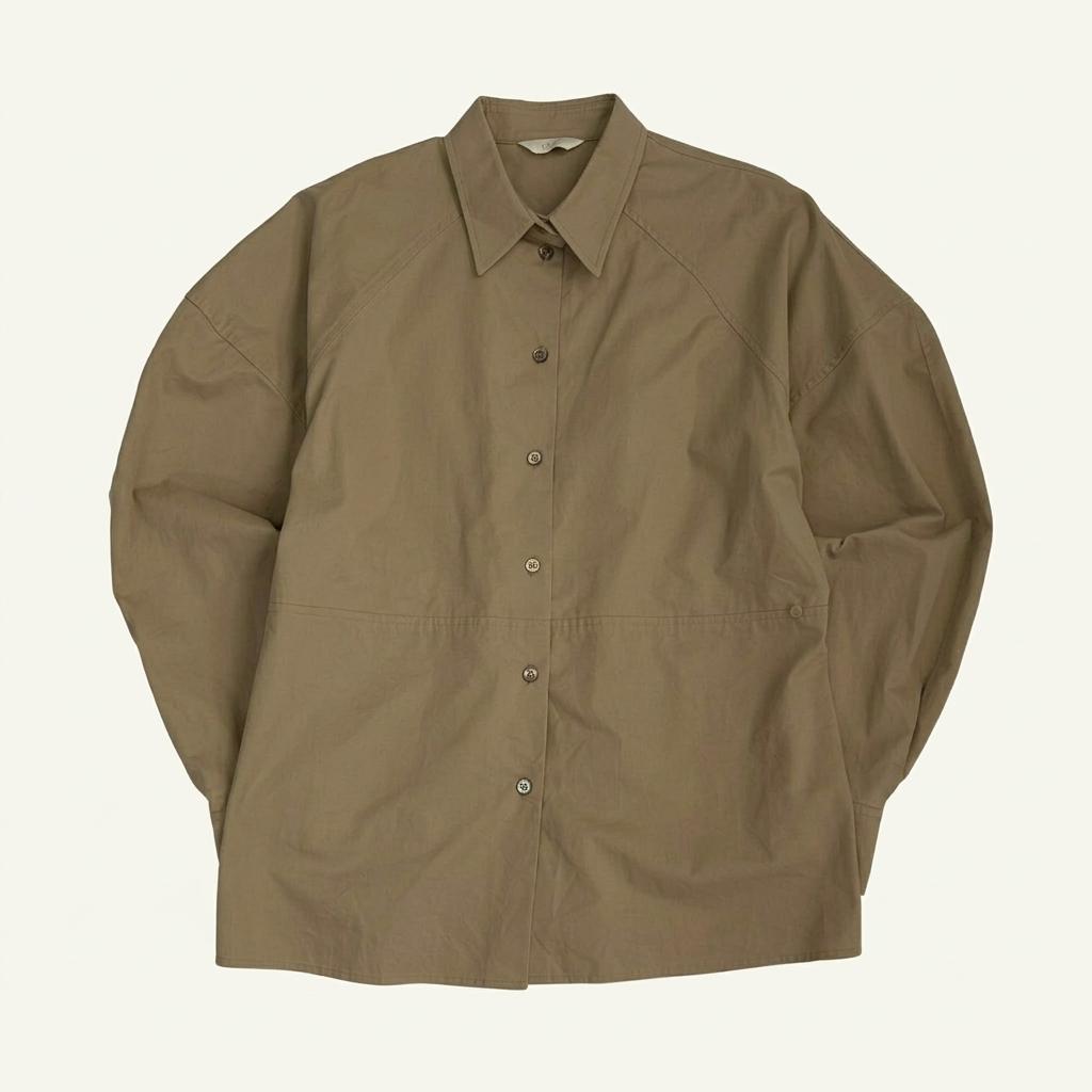 [S] ORR beige back strap shirt 1