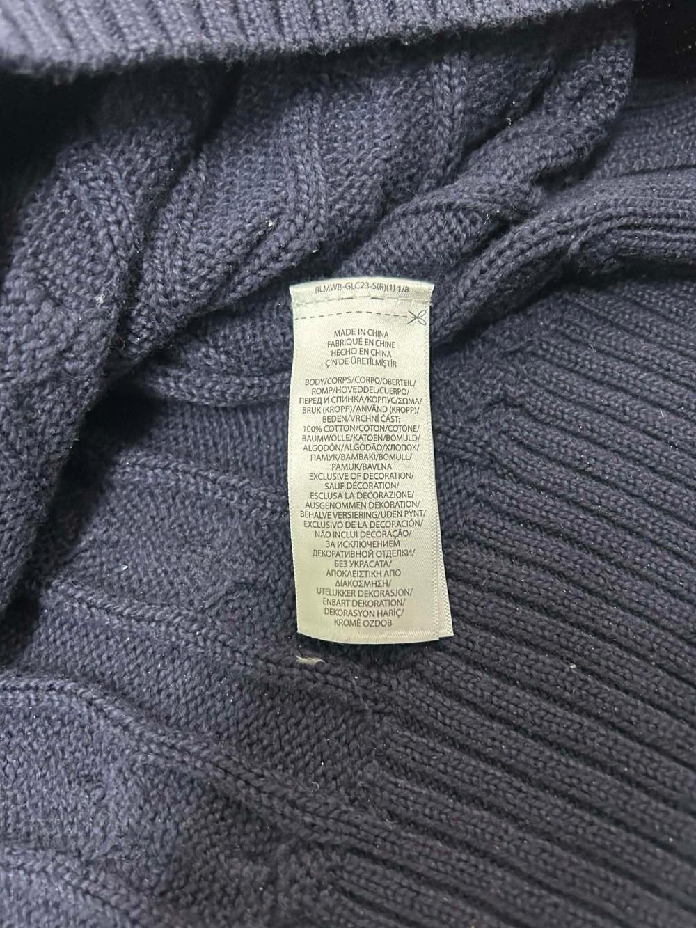 [L] Polo ralph lauren cable knit sweater 7