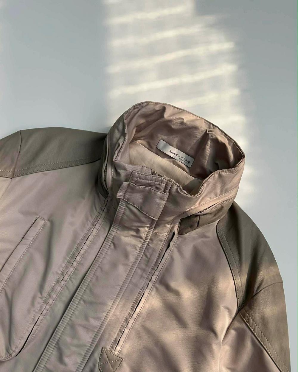 [100] Solid Homme multi pocket tech jacket 3