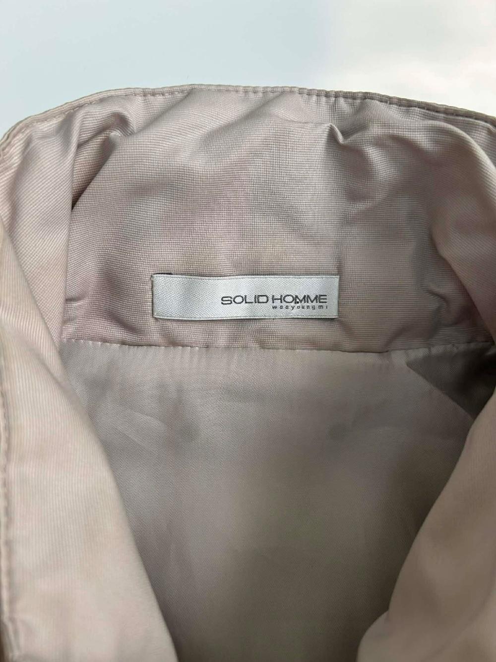 [100] Solid Homme multi pocket tech jacket 4