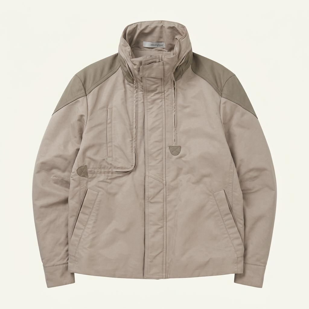 [100] Solid Homme multi pocket tech jacket 1