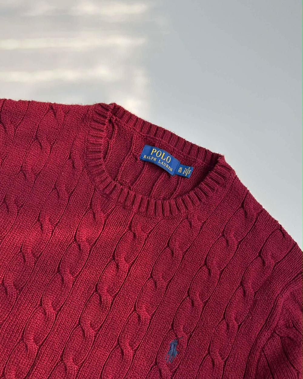 [XL] Polo ralph lauren cable knit sweater 4
