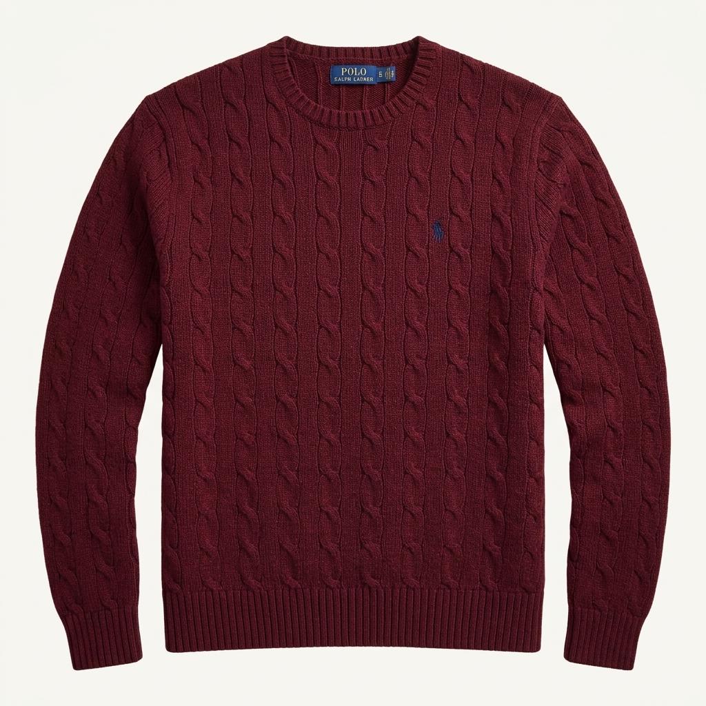 [XL] Polo ralph lauren cable knit sweater 1