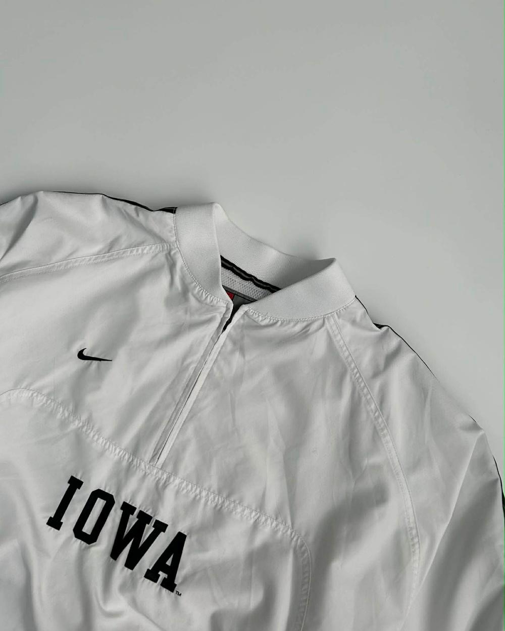[L] Nike team Iowa half zip windbreaker 4