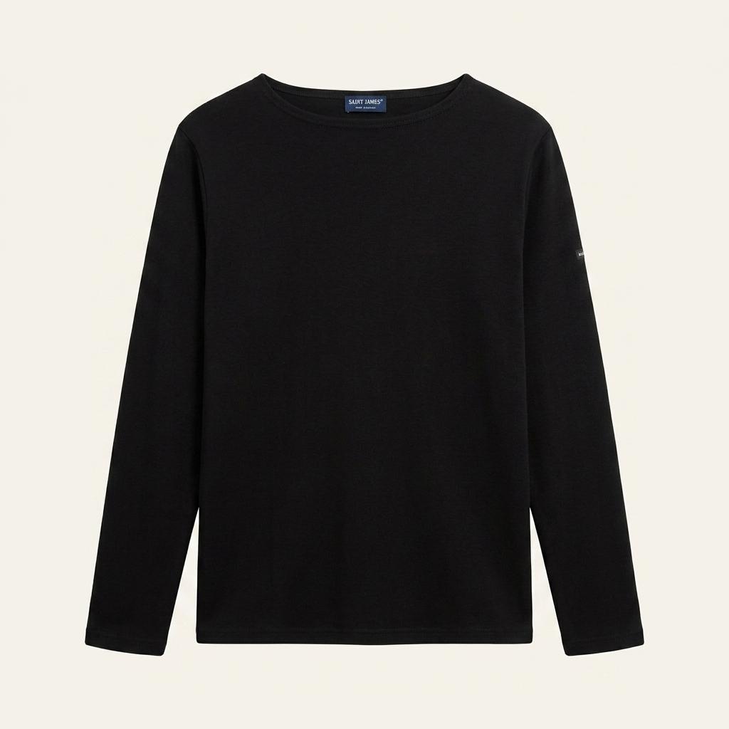 [L] Saint James solid long sleeve tee 1