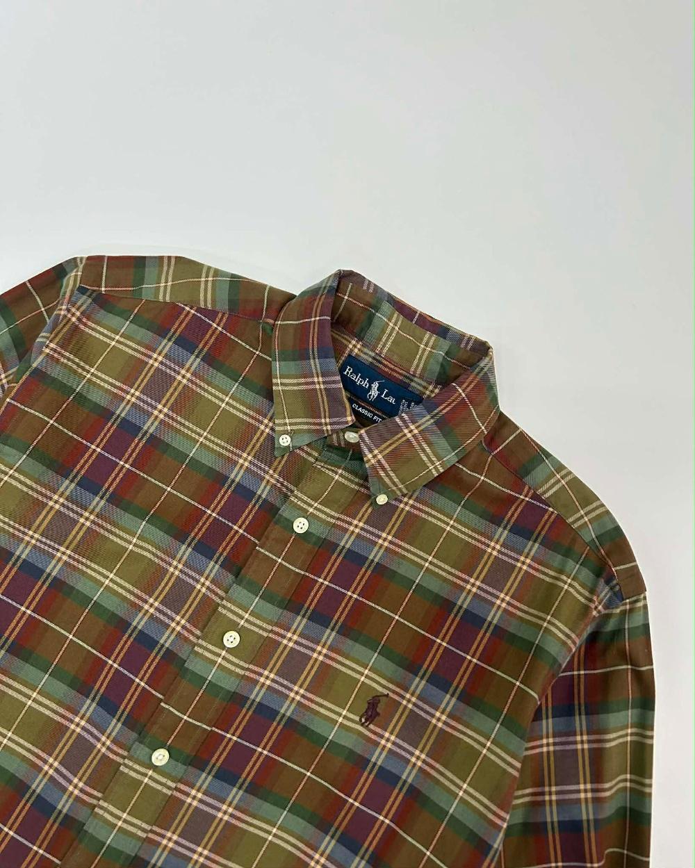 [M] Ralph Lauren classic fit plaid button-down 4
