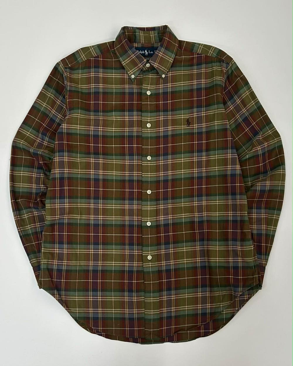 [M] Ralph Lauren classic fit plaid button-down 3