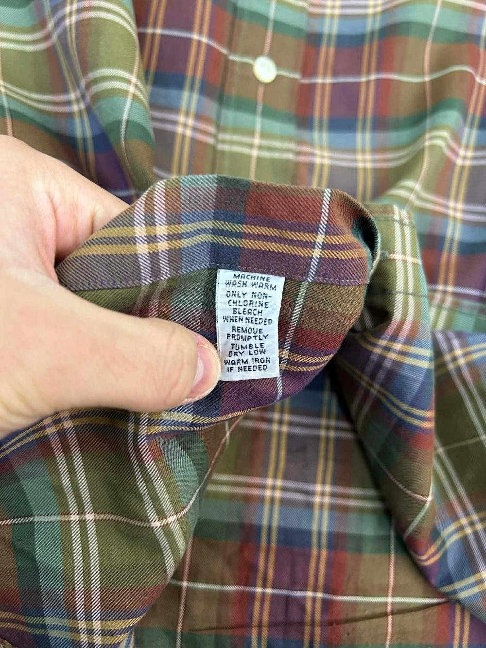 [M] Ralph Lauren classic fit plaid button-down 6