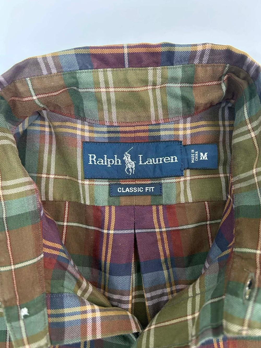 [M] Ralph Lauren classic fit plaid button-down 5