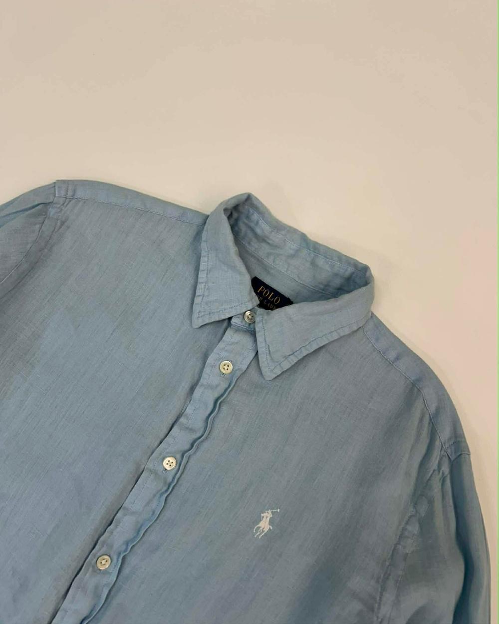 [S] polo ralph lauren linen shirt 7