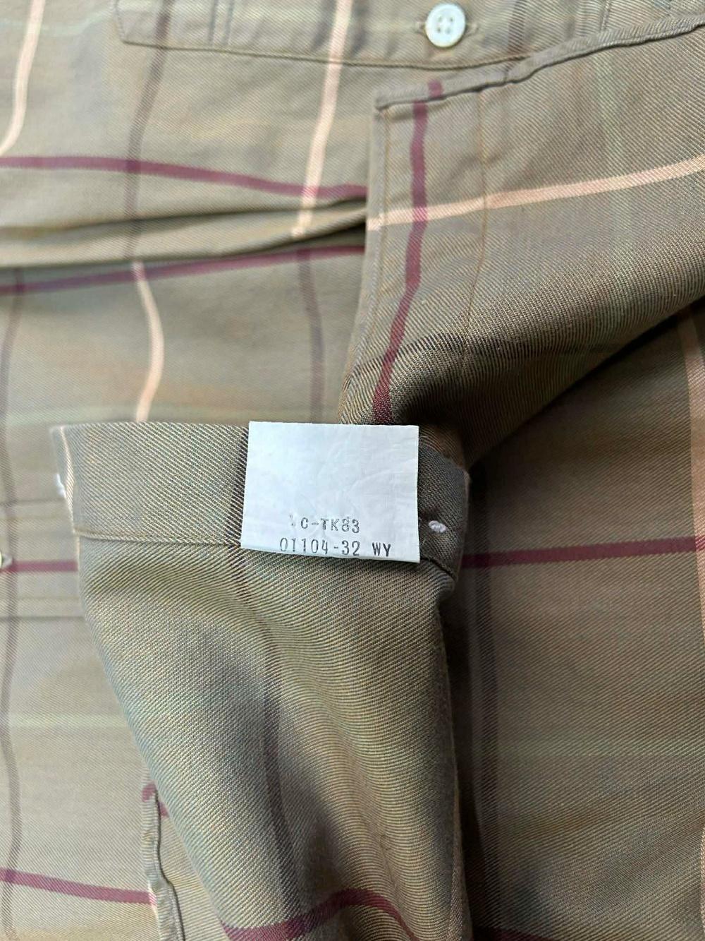 [L] burberrys nova check cotton shirt 7