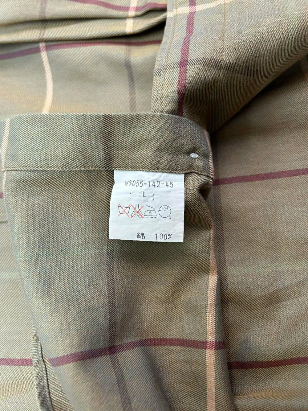 [L] burberrys nova check cotton shirt 6