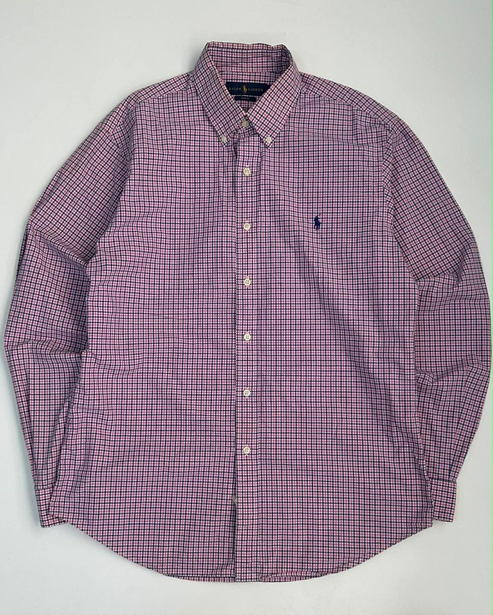 [L] Polo Ralph Lauren slim fit check shirt 2