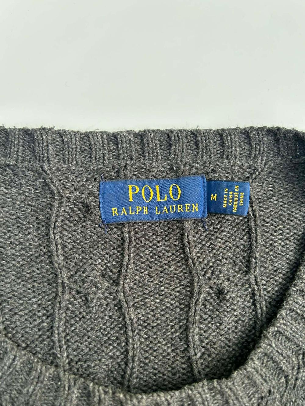 [M] Polo Ralph Lauren cable knit sweater 6