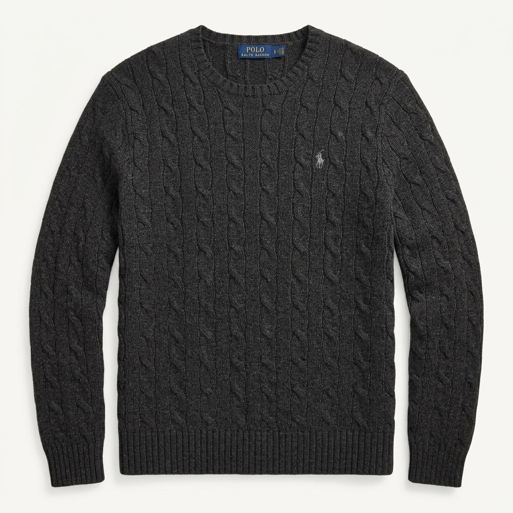 [M] Polo Ralph Lauren cable knit sweater 1