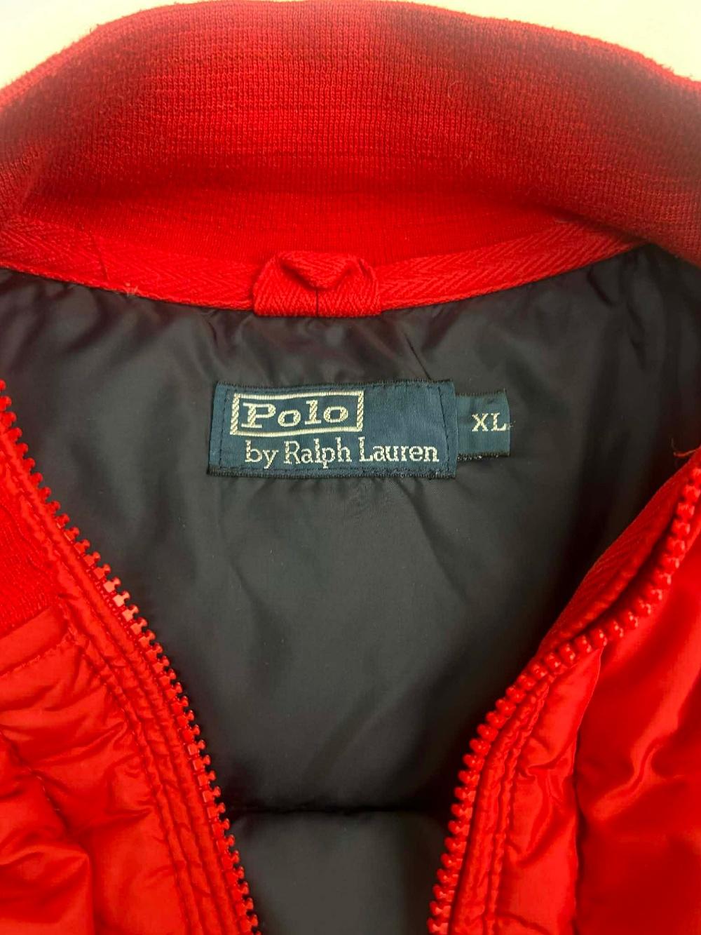 [XL] Polo Ralph Lauren red down vest 6
