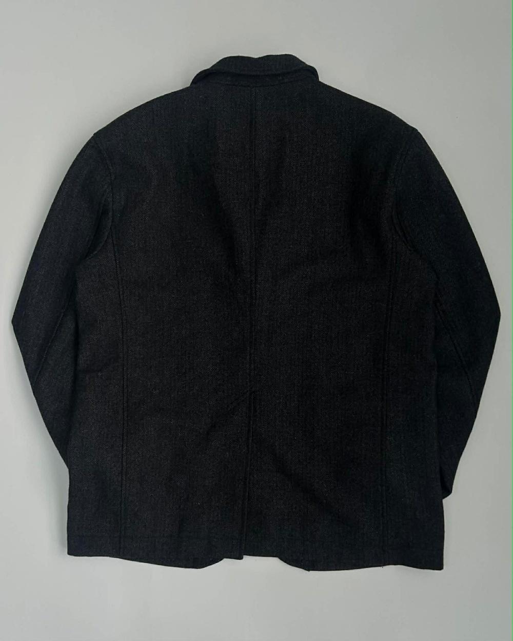 [L] Beslow Standard herringbone wool blazer 5