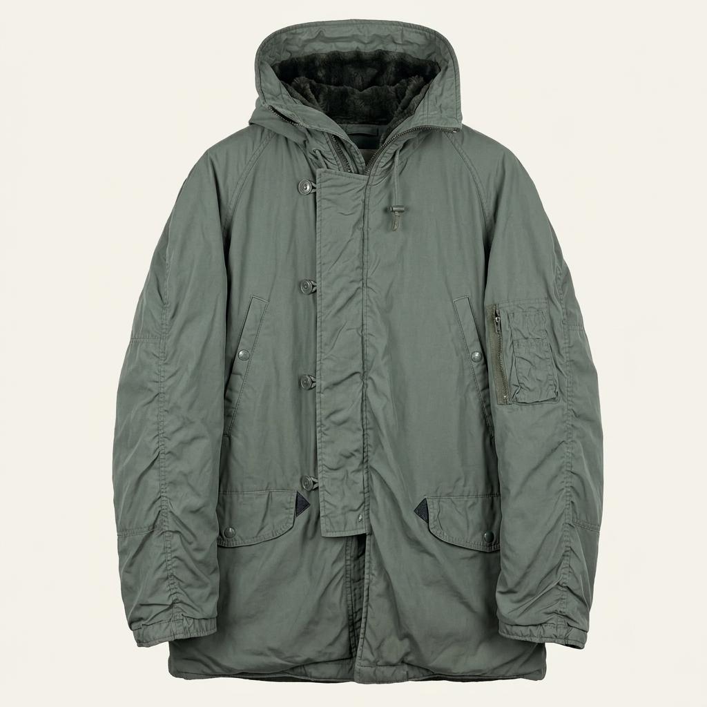 US military N-3B type parka sage green 1