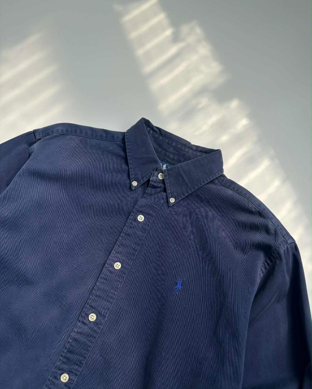 [M] Polo Ralph Lauren Blake button down shirt navy 5